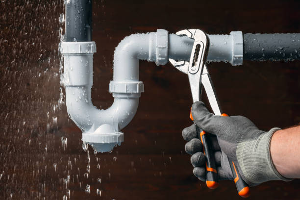 Professional Drain Cleaning technician working in Rescue, CA